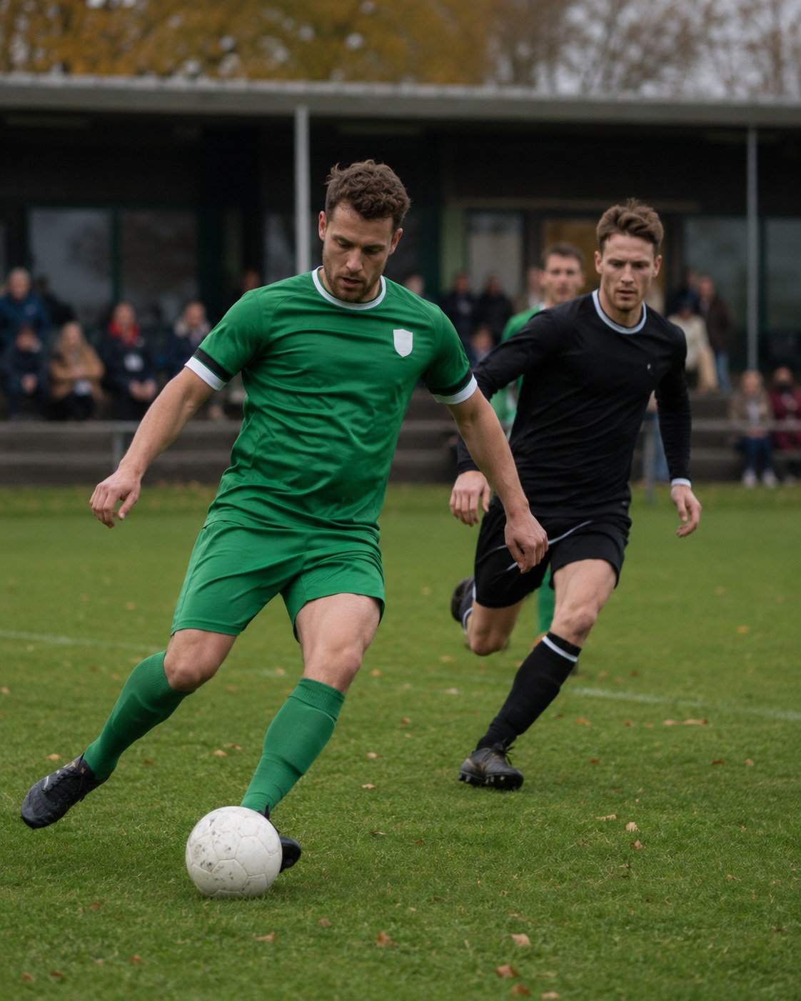 Speler in actie